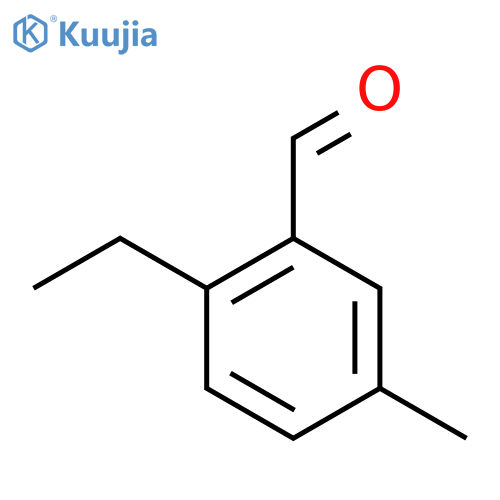 2-Ethyl-5-methylbenzaldehyde structure