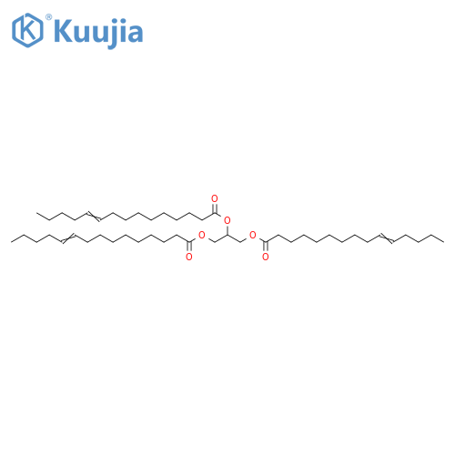 10-​Pentadecenoic acid, 1,​2,​3-​propanetriyl ester structure