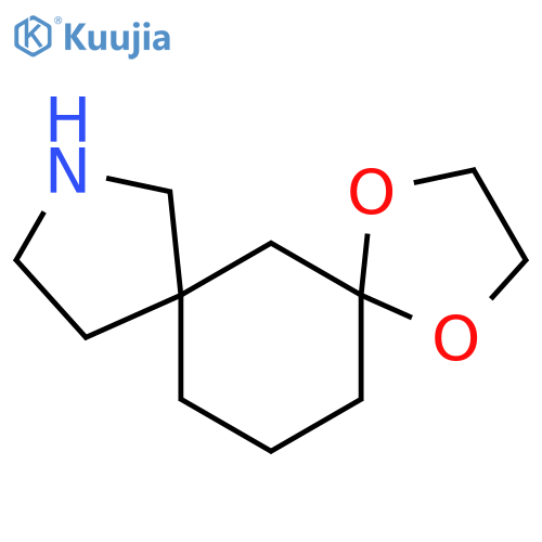 1,4-dioxa-9-azadispiro[4.1.47.35]tetradecane structure
