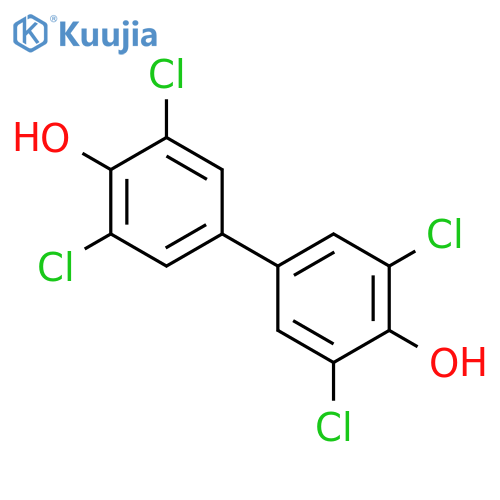 [1,1'-Biphenyl]-4,4'-diol,3,3',5,5'-tetrachloro- structure