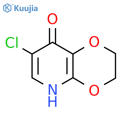 7-Chloro-2,3-dihydro-1,4dioxino2,3-bpyridin-8-ol structure