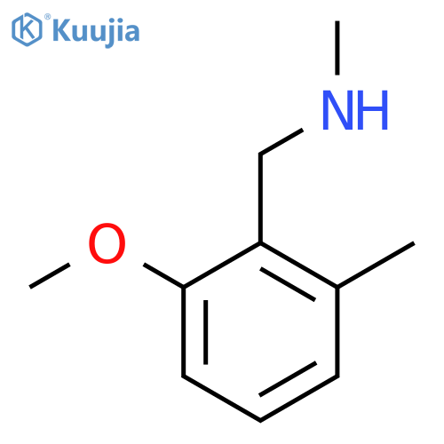 (2-methoxy-6-methylphenyl)methyl(methyl)amine structure