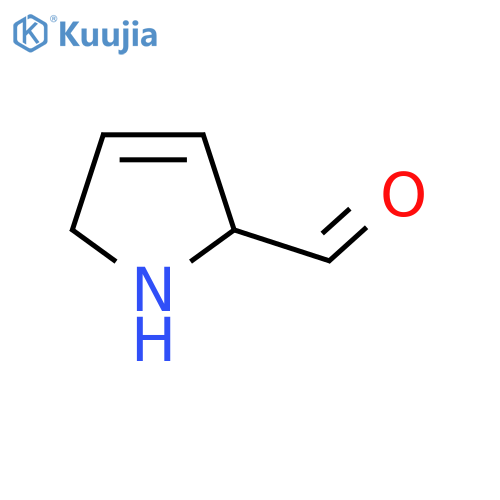 2,5-dihydro-1H-pyrrole-2-carbaldehyde structure