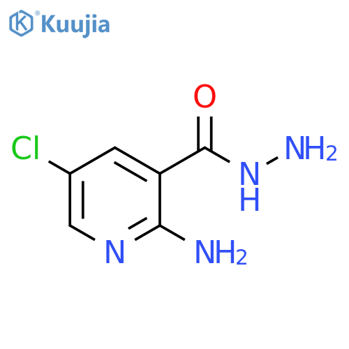 2-Amino-5-chloronicotinohydrazide structure