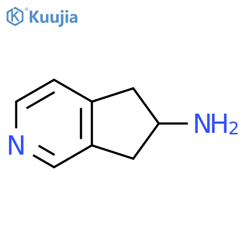 6,7-Dihydro-5H-cyclopentacpyridin-6-amine structure