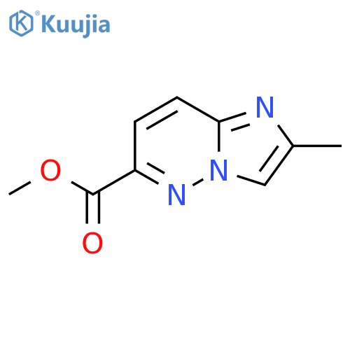 Methyl 2-methylimidazo[1,2-b]pyridazine-6-carboxylate structure