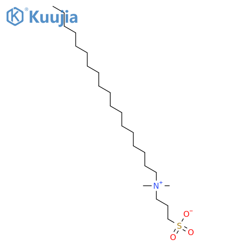 3-(Dimethyl(octadecyl)ammonio)propane-1-sulfonate structure
