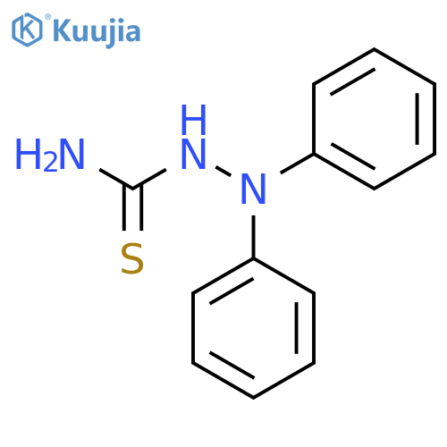 2,2-Diphenyl-1-hydrazinecarbothioamide structure