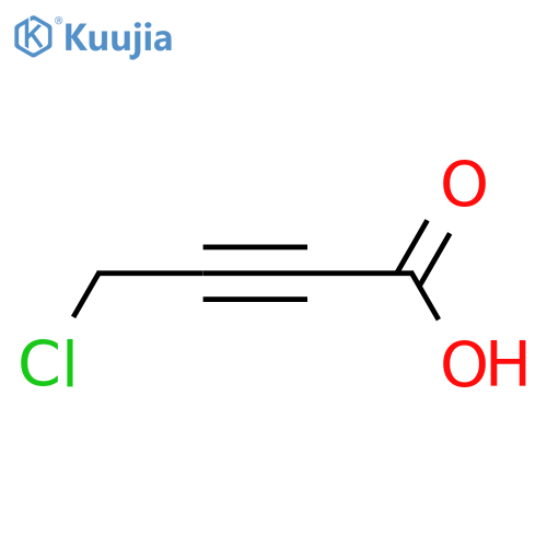 4-chlorobut-2-ynoic acid structure