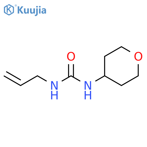 1-(oxan-4-yl)-3-(prop-2-en-1-yl)urea structure