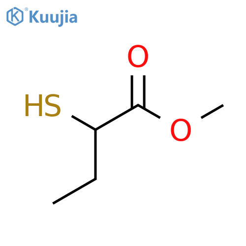Methyl 2-sulfanylbutanoate structure
