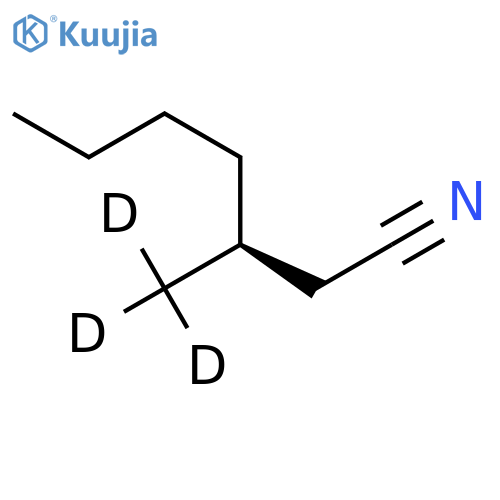 (3S)-Methylheptanonitrile-d3 structure