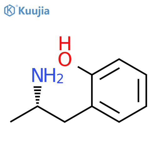 2-(2S)-2-aminopropylphenol structure
