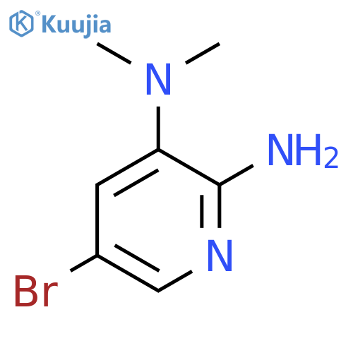 5-Bromo-N3,N3-dimethylpyridine-2,3-diamine structure
