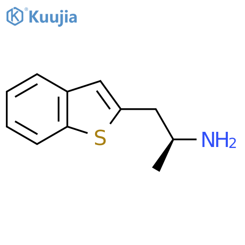 (2S)-1-(1-benzothiophen-2-yl)propan-2-amine structure