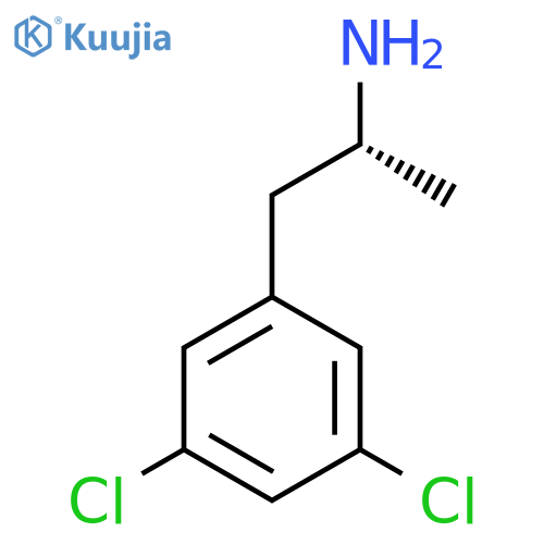 (2R)-1-(3,5-dichlorophenyl)propan-2-amine structure