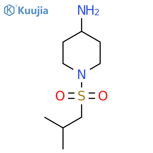 1-(2-Methylpropanesulfonyl)piperidin-4-amine structure