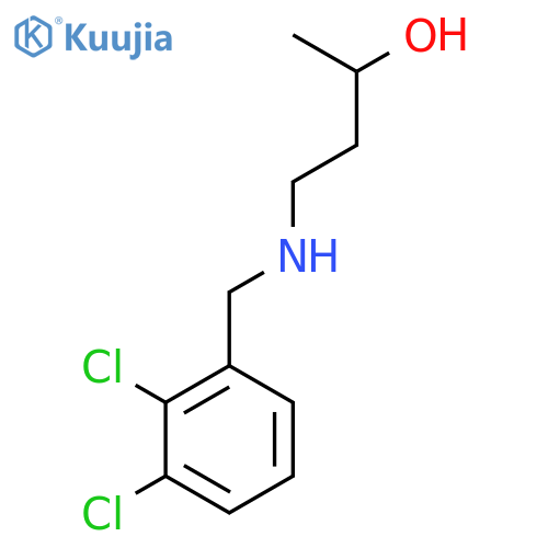 4-{(2,3-dichlorophenyl)methylamino}butan-2-ol structure