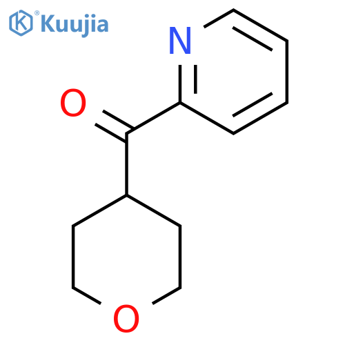 2-(oxane-4-carbonyl)pyridine structure