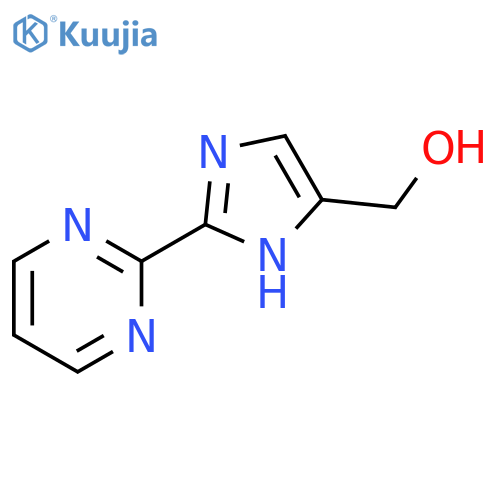 2-(2-Pyrimidinyl)-1H-imidazole-5-methanol structure