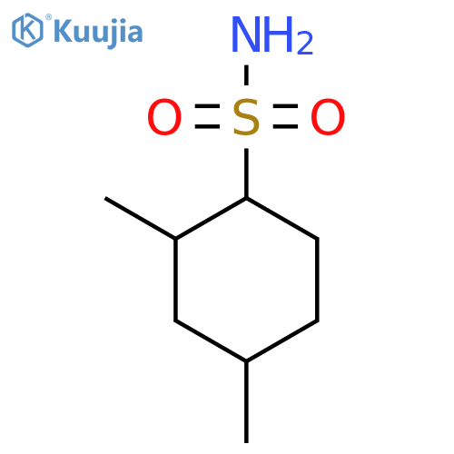 2,4-dimethylcyclohexane-1-sulfonamide structure