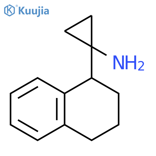 1-(1,2,3,4-TETRAHYDRONAPHTHALEN-1-YL)CYCLOPROPAN-1-AMINE structure