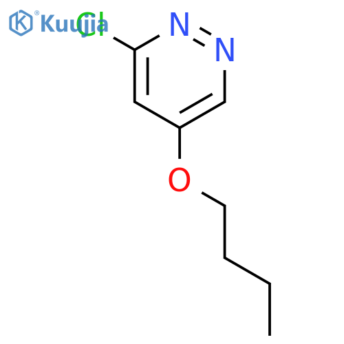 5-Butoxy-3-chloropyridazine structure