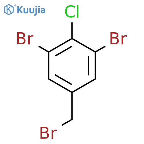 1,3-Dibromo-5-(bromomethyl)-2-chlorobenzene structure