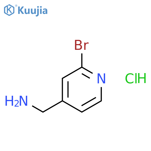 (2-Bromopyridin-4-yl)methanamine hydrochloride structure
