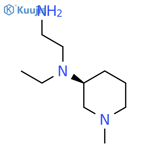N*1*-Ethyl-N*1*-((S)-1-methyl-piperidin-3-yl)-ethane-1,2-diamine structure