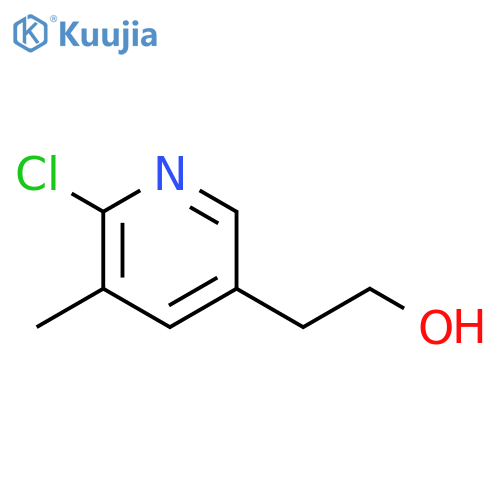 2-(6-chloro-5-methylpyridin-3-yl)ethan-1-ol structure