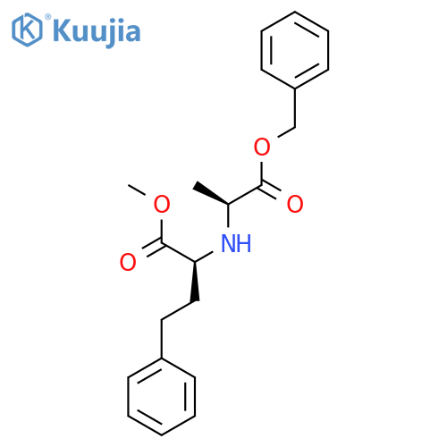 2-(((S)-1-(Benzyloxy)-1-oxopropan-2-yl)amino)-4-phenylbutanoic Acid (S)-Methyl Ester structure