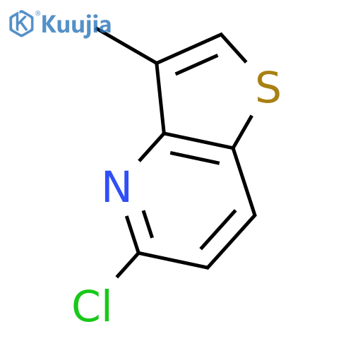 5-CHLORO-3-METHYLTHIENO3,2-BPYRIDINE structure
