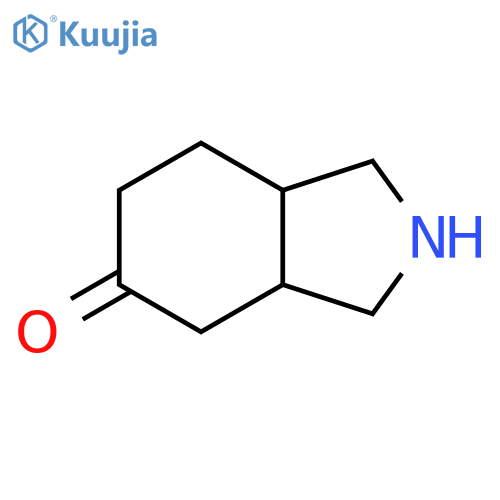 octahydro-1H-isoindol-5-onehydrochloride structure