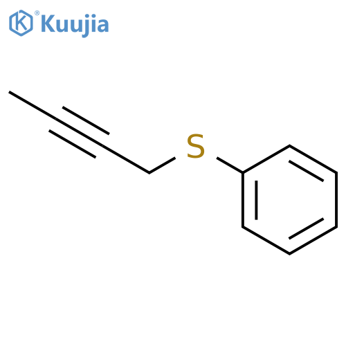 Benzene, (2-butyn-1-ylthio)- structure