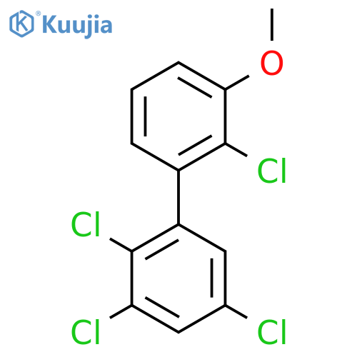 3'-Methoxy-2,3,5,2'-tetrachlorobiphenyl structure