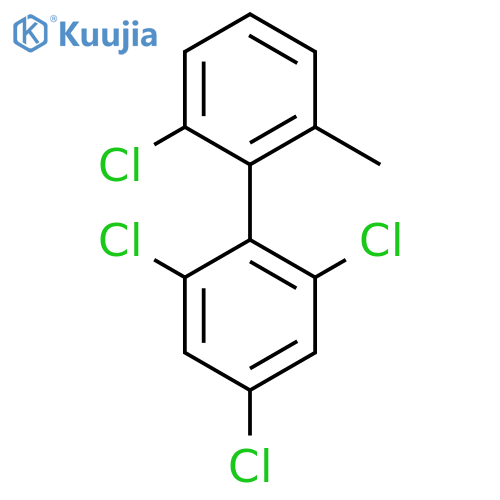 2'-Methyl-2,4,6,6'-tetrachlorobiphenyl structure