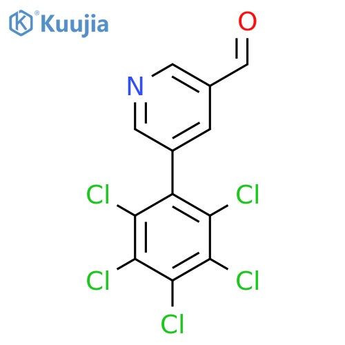 5-(Perchlorophenyl)nicotinaldehyde structure