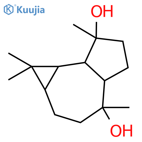 (1aR,4S,4aS,7R,7aS,7bR)-1,1,4,7-tetramethyldecahydro-1H-cyclopropa[e]azulene-4,7-diol structure