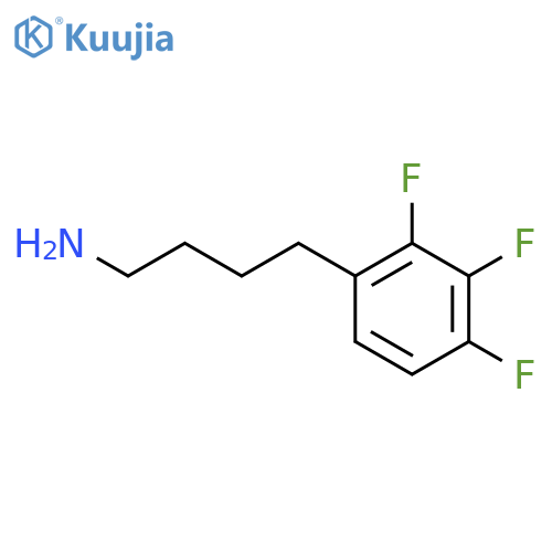 4-(2,3,4-trifluorophenyl)butan-1-amine structure