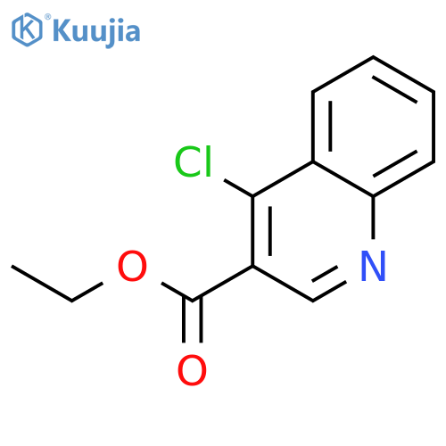 Ethyl 4-Chloroquinoline-3-carboxylate structure