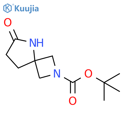 tert-Butyl 6-oxo-2,5-diazaspiro[3.4]octane-2-carboxylate structure