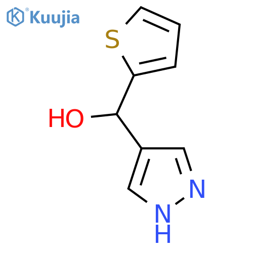 (1H-Pyrazol-4-yl)(thiophen-2-yl)methanol structure