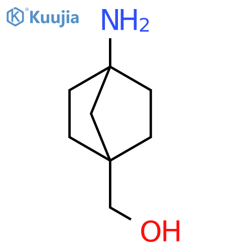 (4-aminonorbornan-1-yl)methanol structure