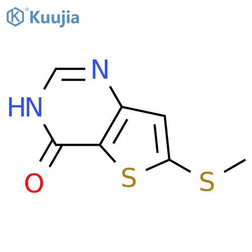 6-(Methylthio)thieno[3,2-d]pyrimidin-4(3H)-one structure
