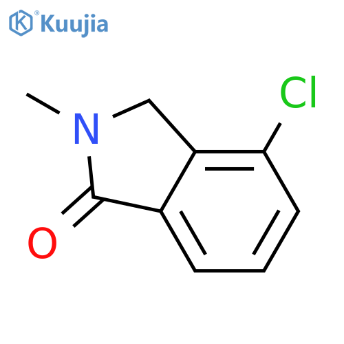 4-Chloro-2-methylisoindolin-1-one structure