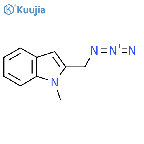 2-(azidomethyl)-1-methyl-1H-indole structure