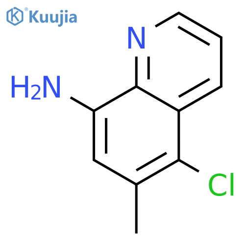 5-Chloro-6-methyl-8-quinolinamine structure