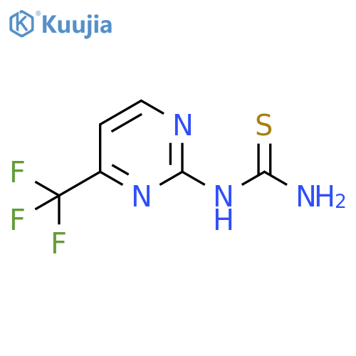 Thiourea, N-[4-(trifluoromethyl)-2-pyrimidinyl]- structure