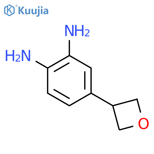 4-(Oxetan-3-YL)benzene-1,2-diamine structure